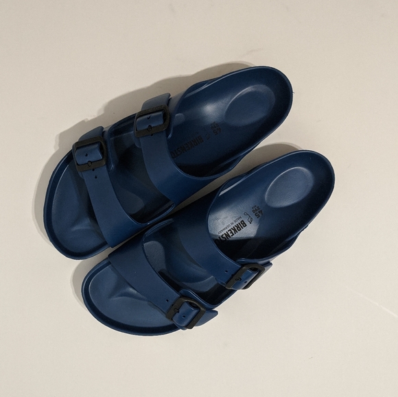 NWoT Birkenstock Arizona Navy Men's 12-12.5/45 ONE - Picture 4 of 6
